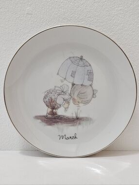 Precious Moments Months of the Year Plates - Set of 6